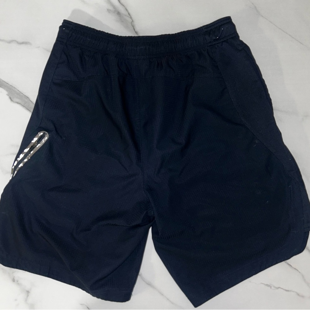Reebok Navy Athletic Shorts